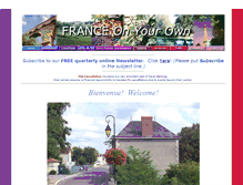 Tablet Screenshot of franceonyourown.com